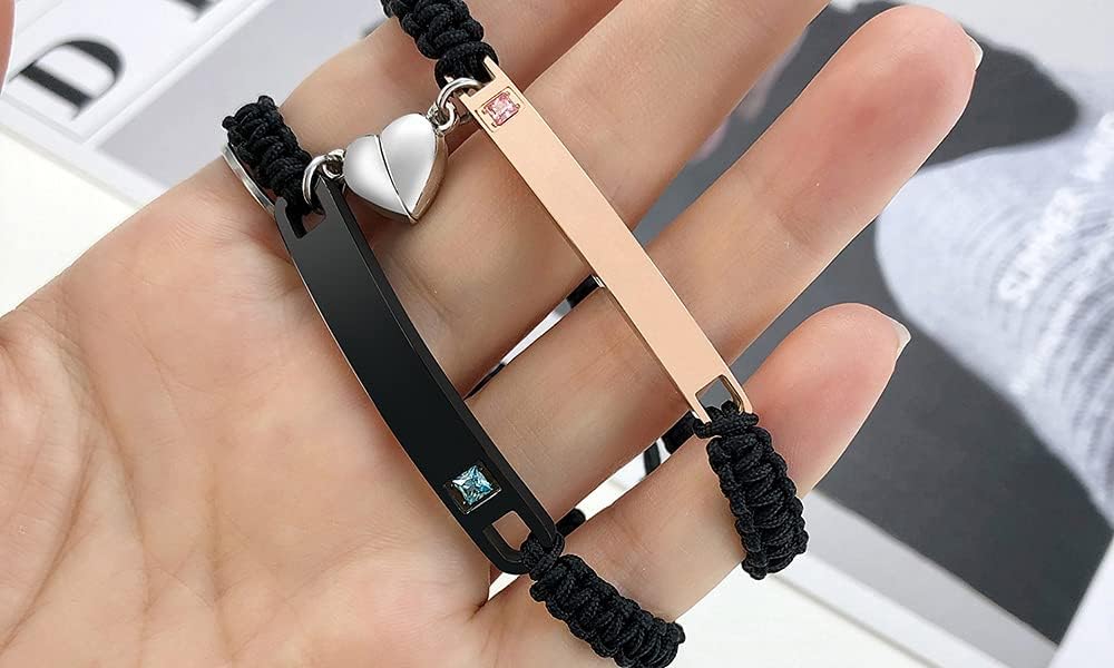 Te Amo Matching Couple Bracelets